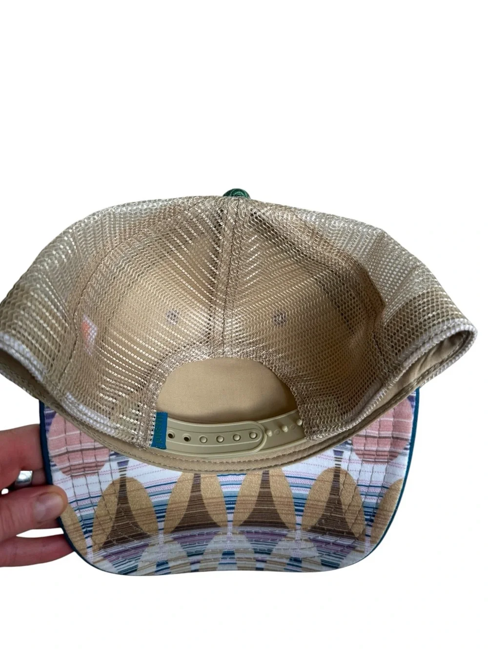 PISTIL MCKINLEY TRUCKER HAT Multi Gold NWOT